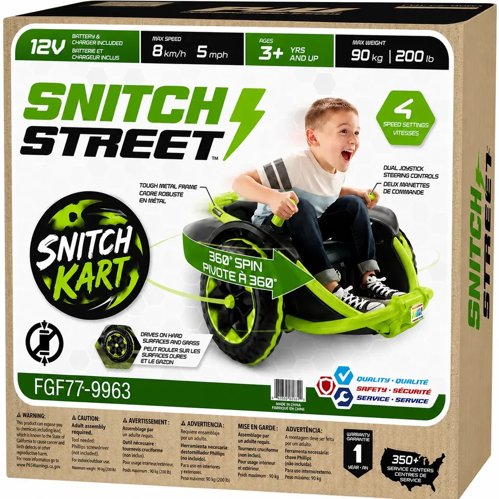 Power Wheel Snitch Kart
