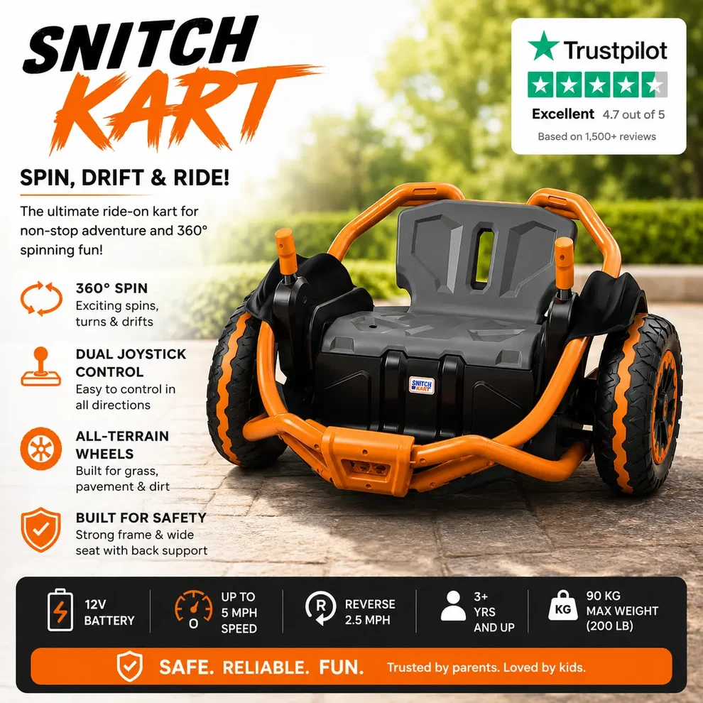 Power Wheel Snitch Kart
