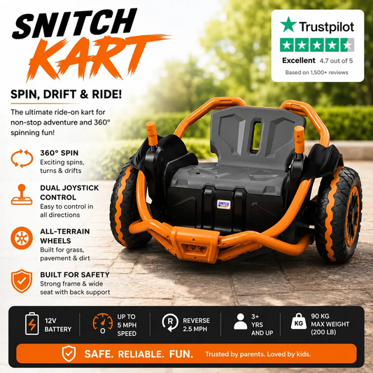 Power Wheel Snitch Kart